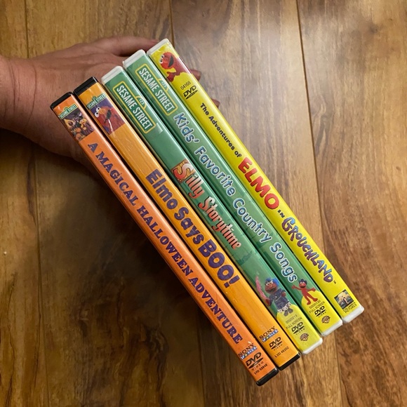 ELMO & Sesame Street DVD Bundle - Picture 6 of 6